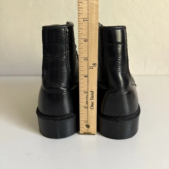 GRAFTERS M166A Black Men's 7 (Unisex) Polished Toe Cadet Combat Military Boots - Picture 10 of 12